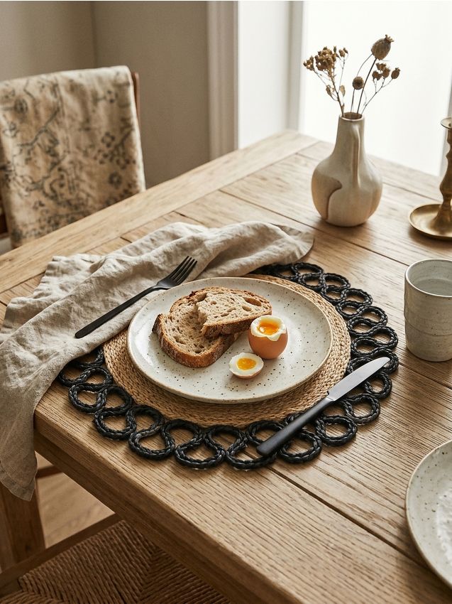 Sinsay - Suport de masă împletit - bej