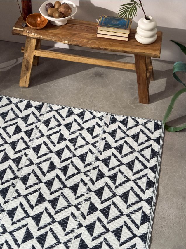 Sinsay - Covor de exterior cu model geometric - multicolor