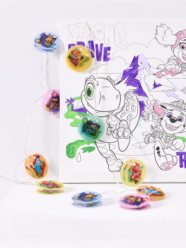 Sinsay - Ghirlandă luminoasă LED pentru copii PAW Patrol Dino Movie - multicolor