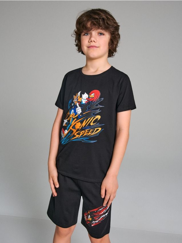 Komplet pižame Sonic The Hedgehog - SINSAY