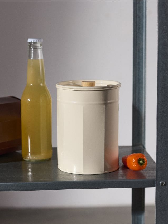 Sinsay - Nádoba na potraviny s vekom - krémová