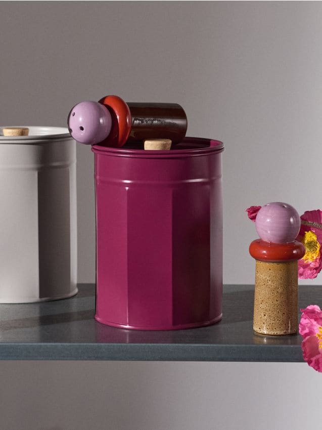 Sinsay - Nádoba na potraviny s vekom - tmavofialová