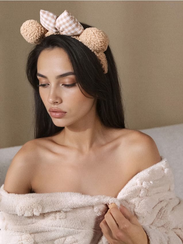 Sinsay - Čelenka s mašľou - béžová