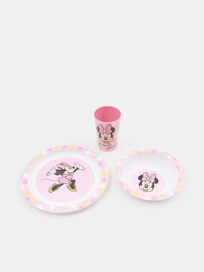 Набір дитячого посуду Minnie Mouse