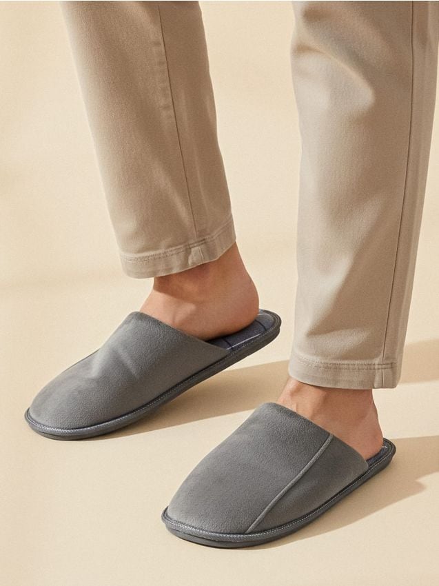 Sinsay - Papuče - svetlošedá