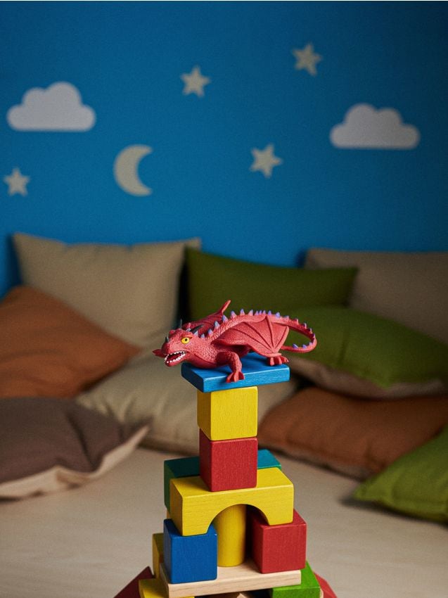 Sinsay - Hračka drak - červená