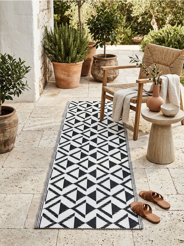 Sinsay - Covor de exterior cu model geometric - multicolor