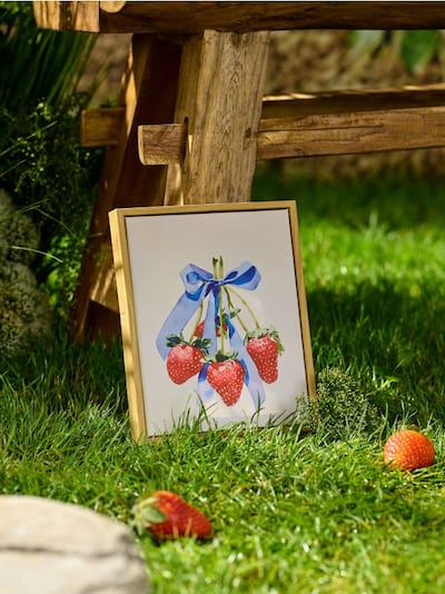 Bilderrahmen mit Grafik