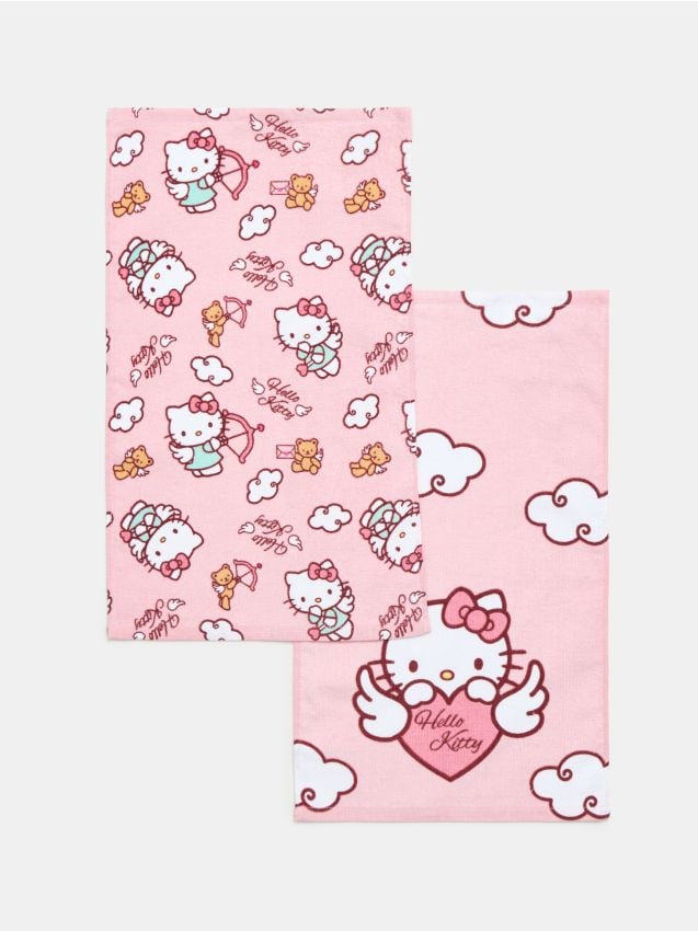 Sinsay - Prosoape Hello Kitty set de 2 - multicolor