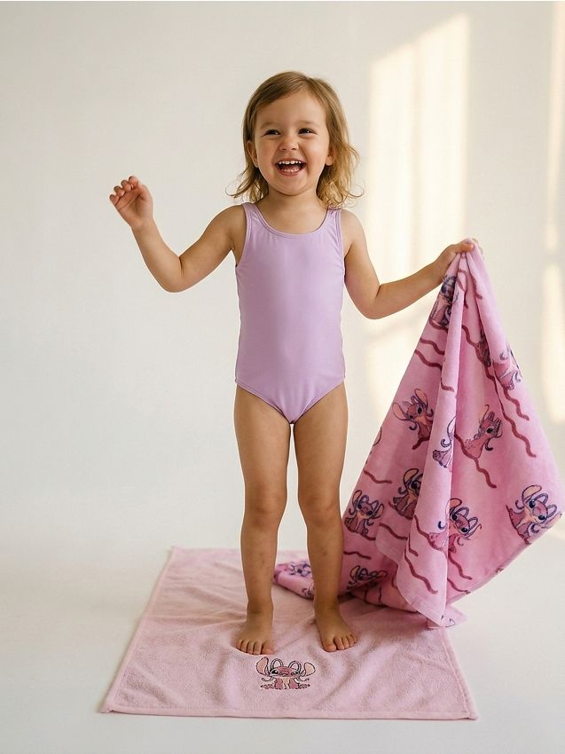 Sinsay - Set 2 prosoape din bumbac Stitch - lavand