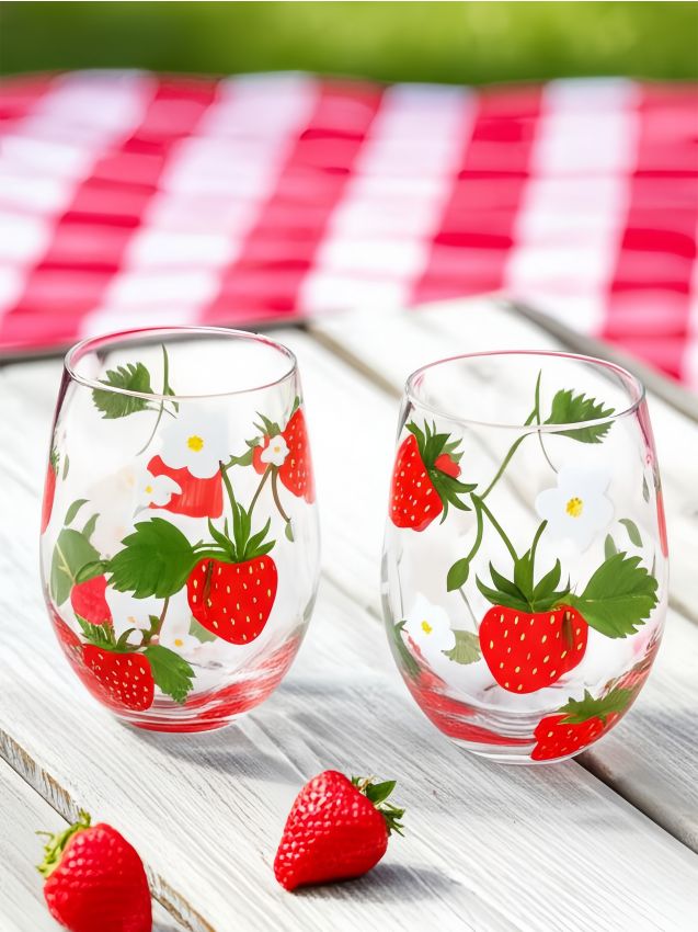 Sinsay - Set de 2 pahare - roșu