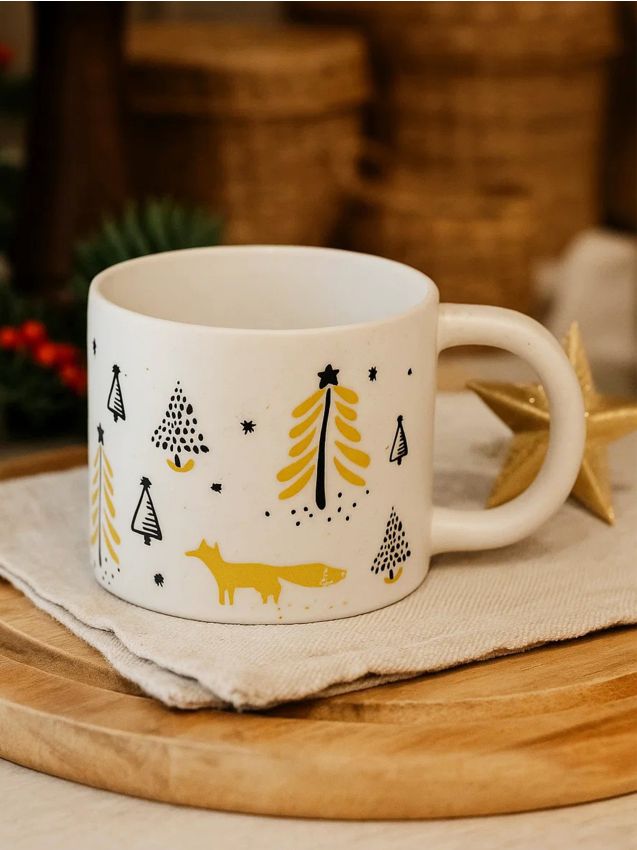 Sinsay - Hrnček so sviatočným motívom - žltá