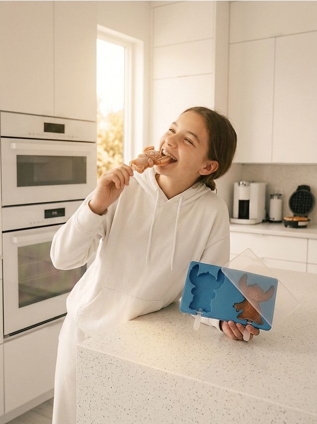 Sinsay - Formă din silicon pentru înghețată Stitch - albastru