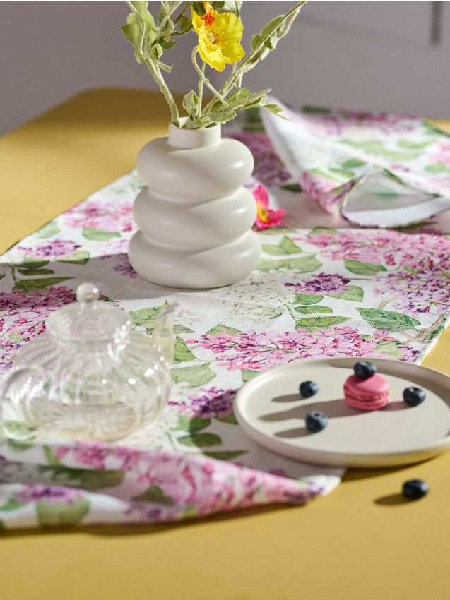 Sinsay - Traversă de masă cu motiv floral - lavand