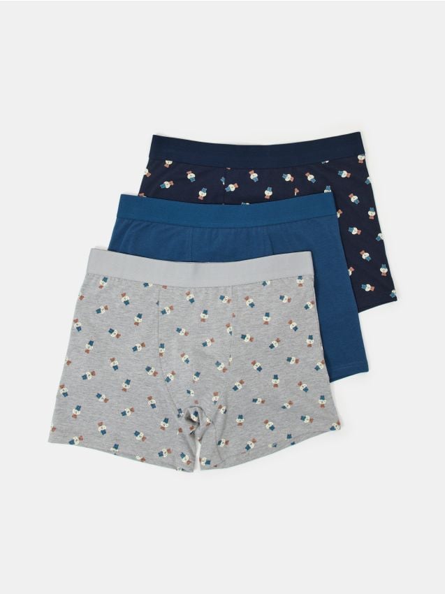 Sinsay - Boxeri cu bumbac pachet de 3 - multicolor