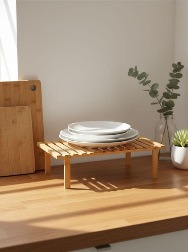 Sinsay - Raft de bambus tip stativ - bej