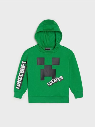Mikina s potiskem Minecraft