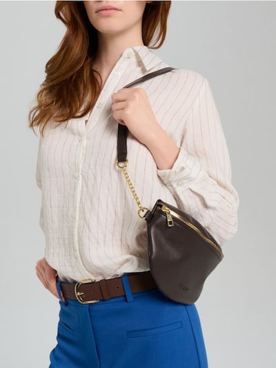 Kabelka typu crossbody z imitácie kože