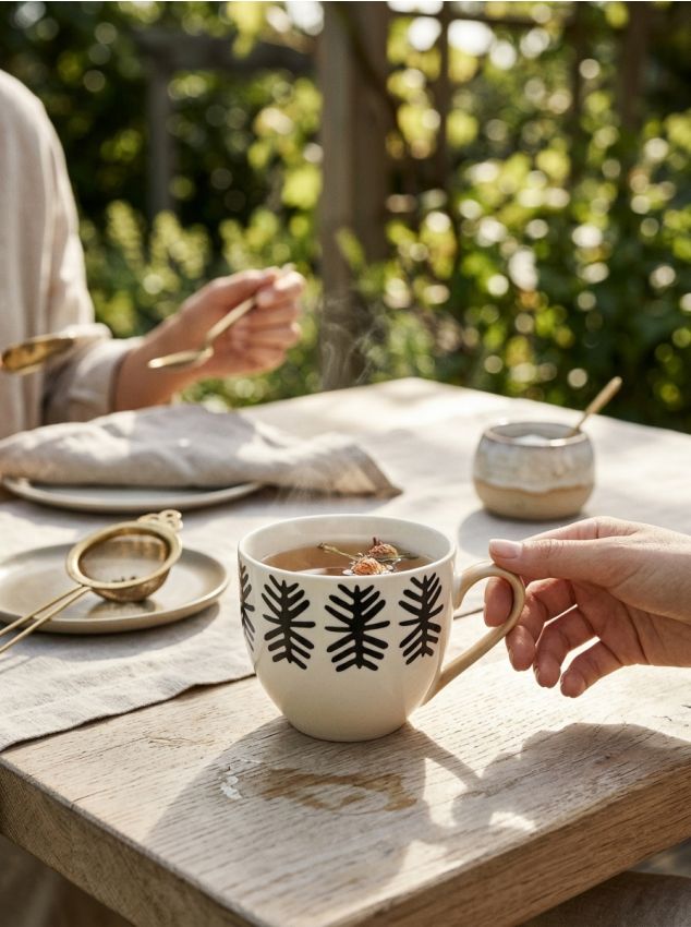 Sinsay - Cană - alb