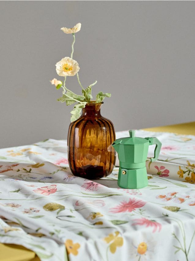 Sinsay - Față de masă cu motiv floral - alb