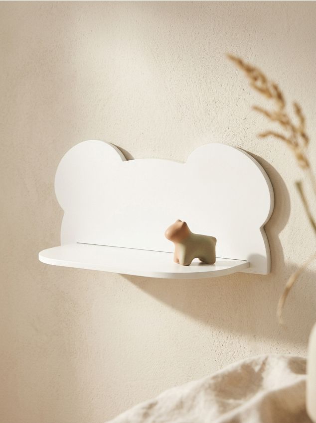 Sinsay - Policioară de perete metalică - alb