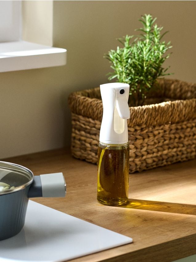 Sinsay - Dozator de ulei de măsline - alb