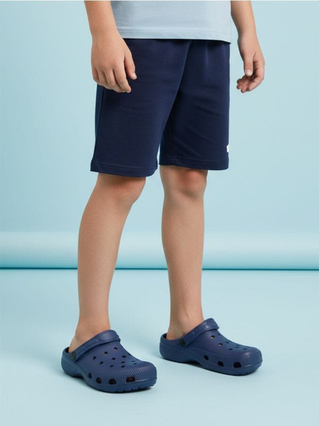 Sinsay - Saboți cu bareta la călcâi - indigo