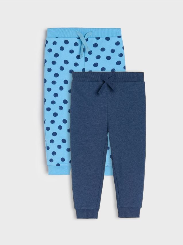 Sinsay - Pantaloni 2 pack - light blue