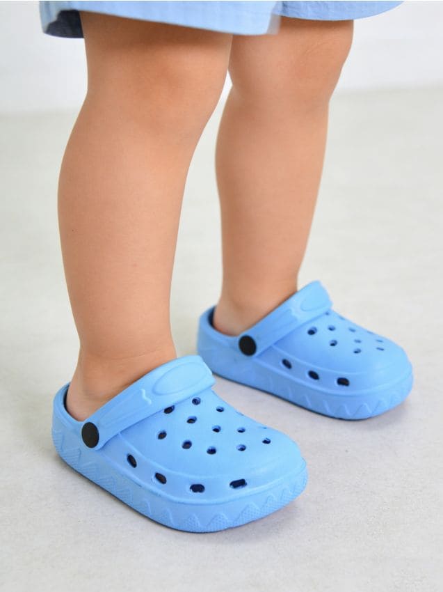 Sinsay - Saboți cu bareta la călcâi - albastru