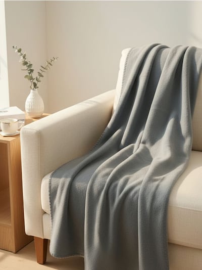 Ühevärviline pleed