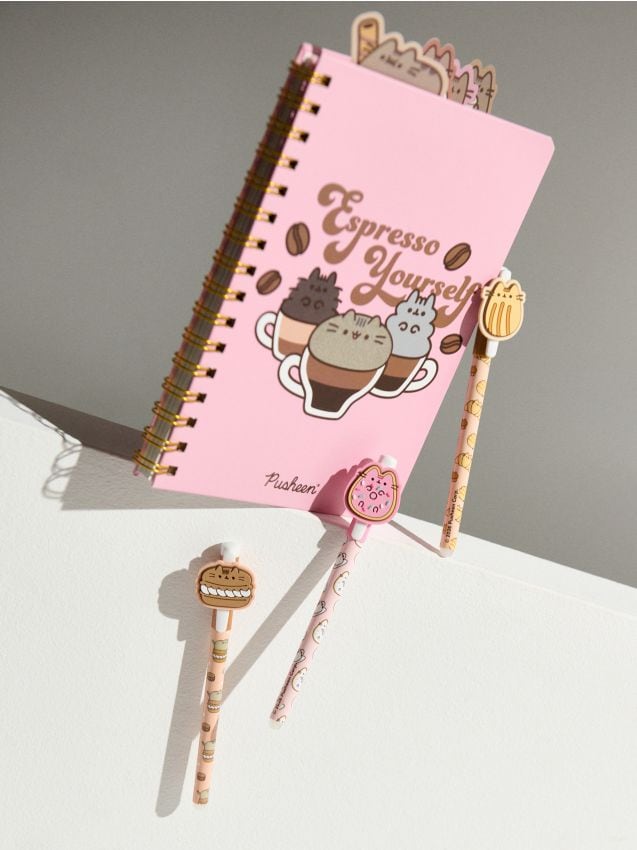 Sinsay - Pildspalvu komplekts Pusheen the