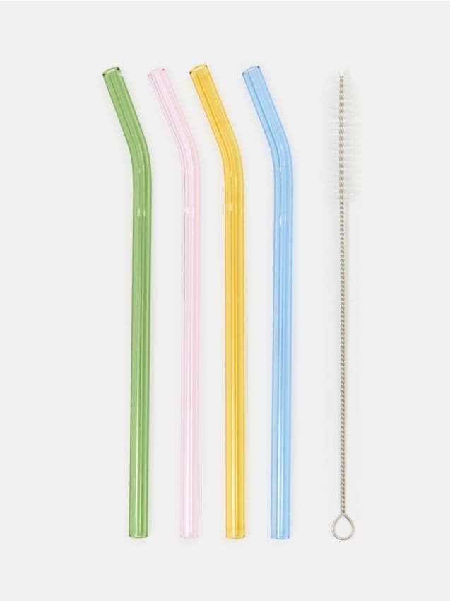 Sinsay - Set de paie cu perie de curățat 5 pack - multicolor