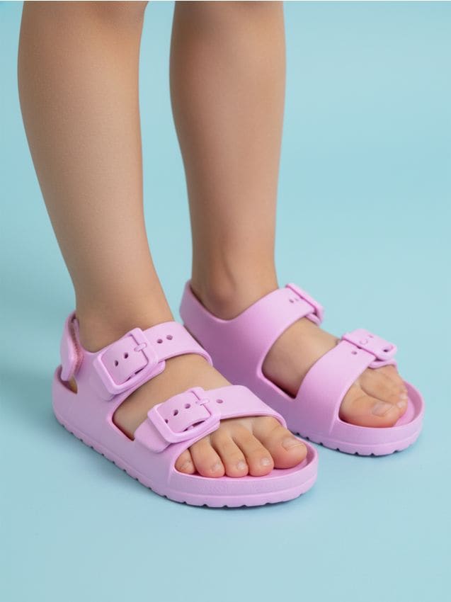 Sinsay - Sandale cu arici - lavand