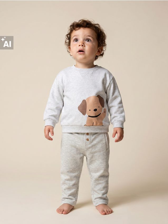 Sinsay - Pantaloni de trening cu bumbac - gri deschis