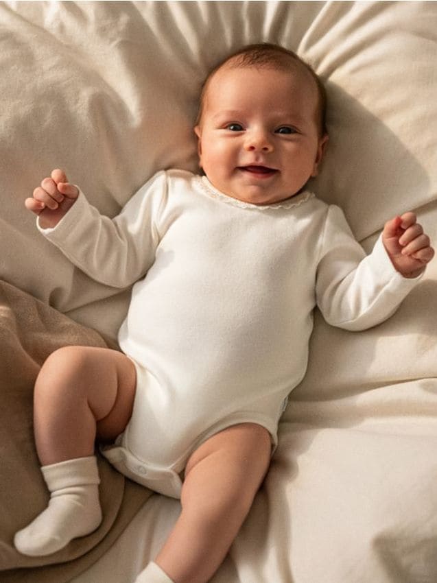 Sinsay - Body din bumbac - crem