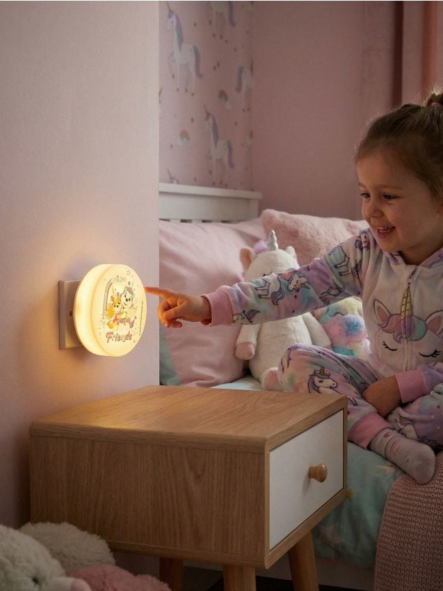 Sinsay - Lampă de noapte cu priză PAW Patrol - mov