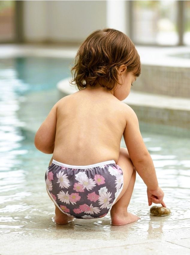 Sinsay - Scutec de baie reutilizabil cu motiv floral - multicolor