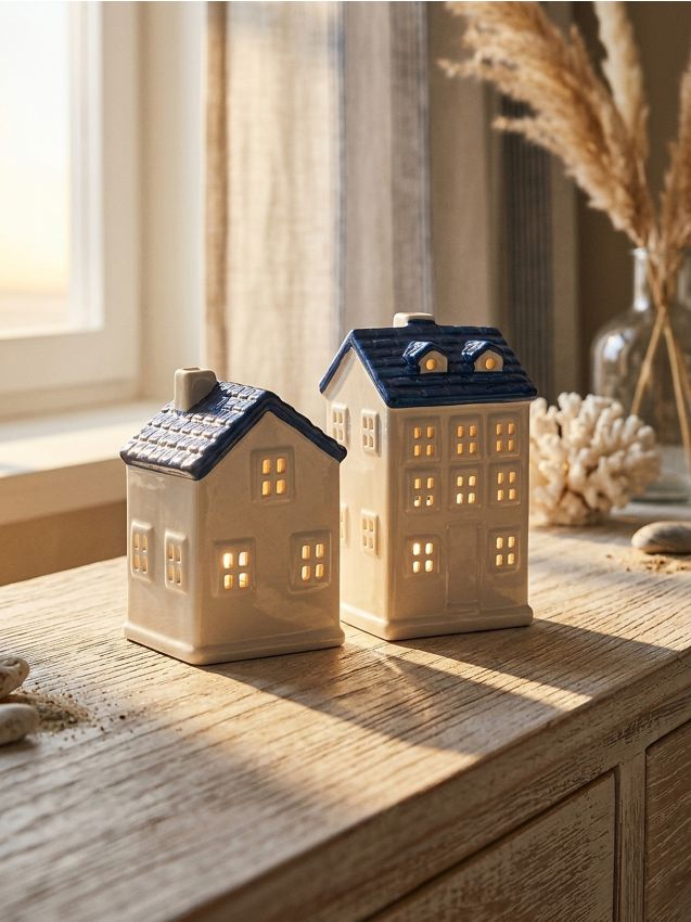 Sinsay - Decorațiune verticală 2 pack - alb