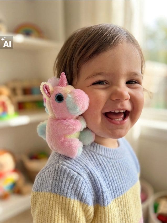Sinsay - Jucărie de pluș în formă de unicorn - multicolor