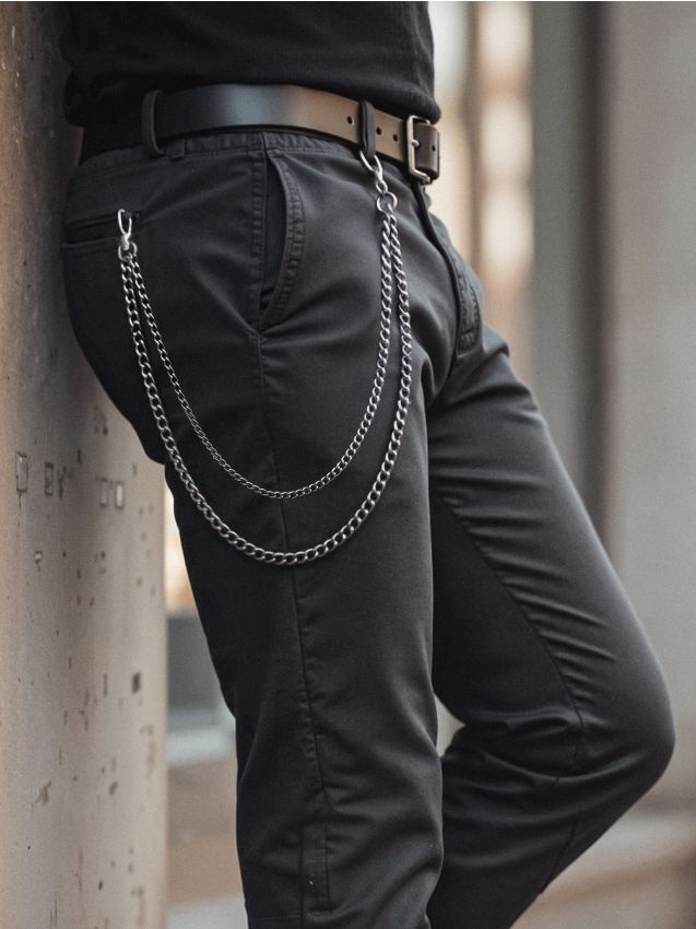 Sinsay - Retiazka na nohavice - strieborná