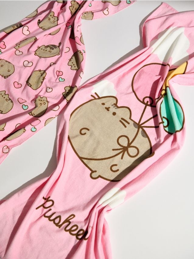 Sinsay - Prosop de baie din bumbac Pusheen the Cat - roz