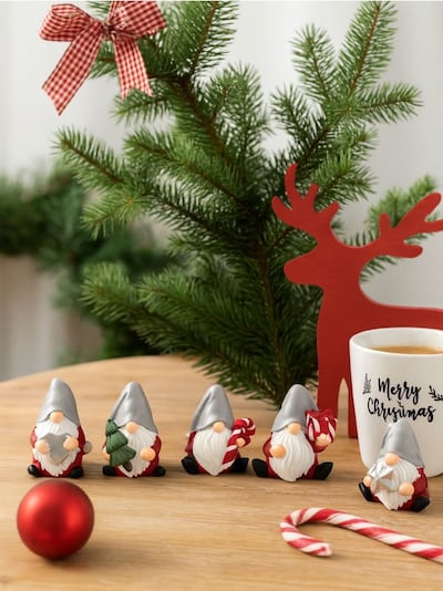 Decorazioni da appoggio, set da 5 pezzi