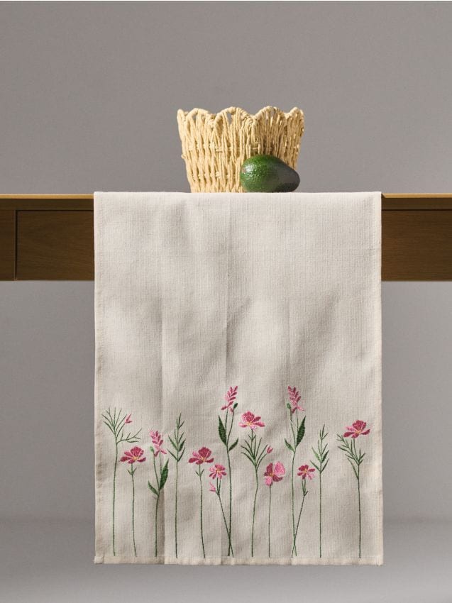 Sinsay - Traversă de masă cu model botanic - multicolor