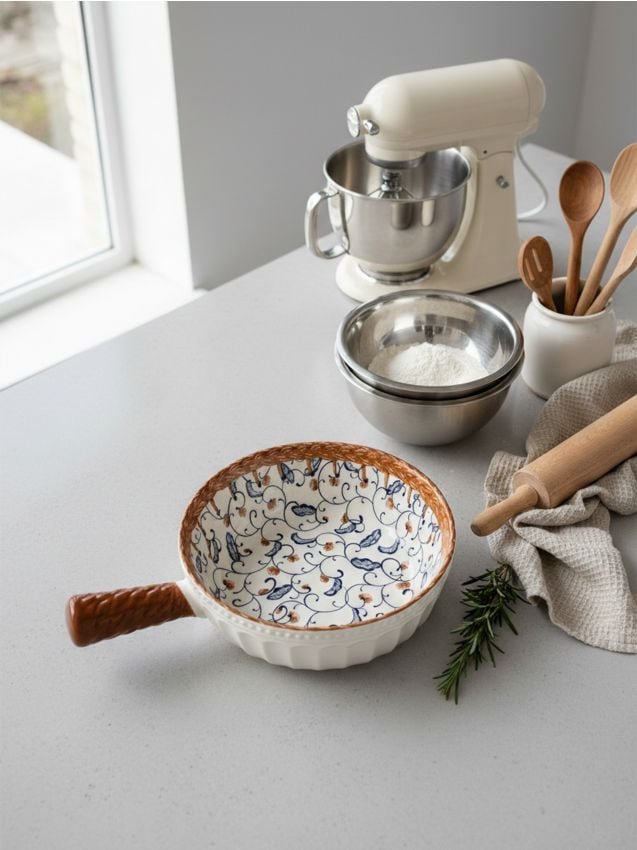 Sinsay - Bol ceramic cu mâner - multicolor