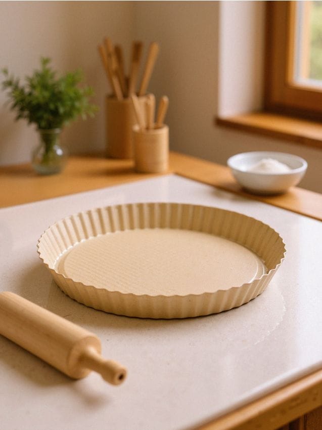 Sinsay - Okrúhla forma na pečenie z uhlíkovej ocele - zlatá