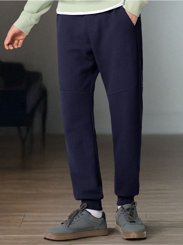 Sinsay - Pantaloni sport - bleumarin