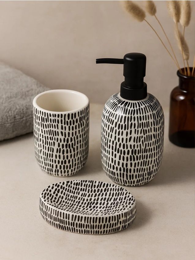 Sinsay - Kúpeľňová sada - čierna