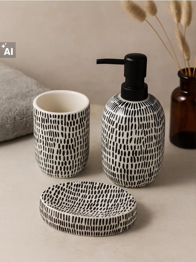 Sinsay - Set de baie - negru