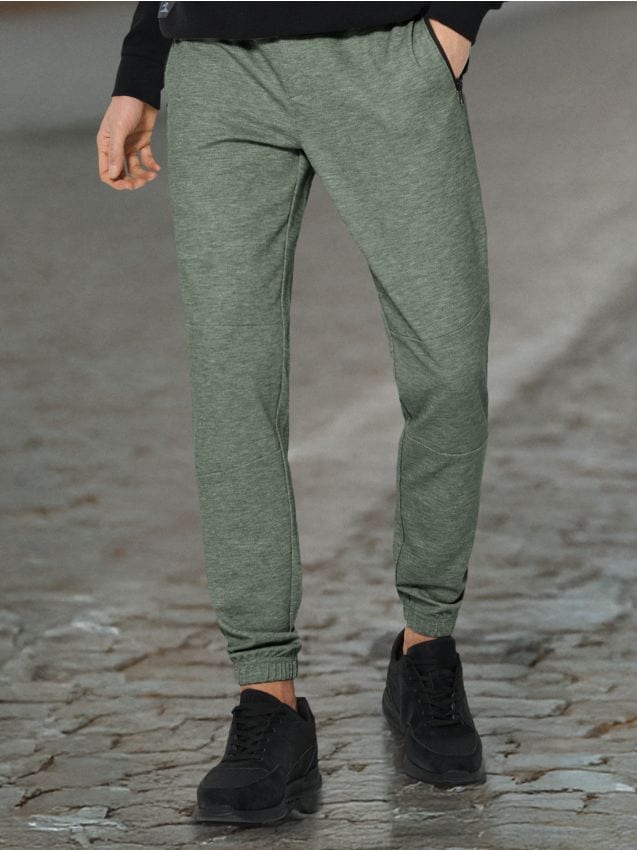 Sinsay - Pantaloni - kaki
