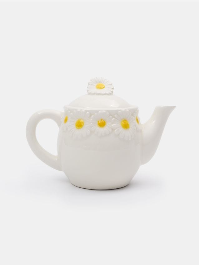 Sinsay - Ulcior cu motiv margarete - alb